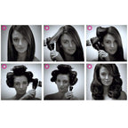 Round Brush for Blow Out - Round Hair Brush Set with Detachable Barrels Styling Tool, Roller with 6 Barrels 1 Handle, 3 Different Hair rollers to Create Your Hairstyle