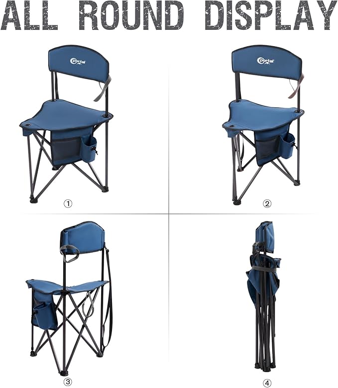 PORTAL Extra Large Quick Folding Tripod Stool - Image 5