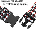 Geometric Arts Luggage Straps for Suitcases, Adjustable Luggage Travel Belt to - Image 3