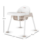 Foundations Secure Sitter 13" Feeding Chair, Stable “No Tip” Feet, 3-Point - Image 3