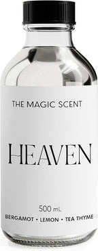 THE MAGIC SCENT Heaven Hotel Scent Diffuser Oil - Cold-Air & Ultrasonic Fragrance Oil for Diffuser Inspired by The Aria Hotel, Las Vegas - Essential Oil Aromatherapy (500 ml)