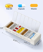 HEIYING 7 Days Pill Organizer - Image 6