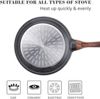 SENSARTE Nonstick Frying Pan Skillets, Swiss Granite Coating Omelette Pans - Image 7