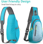 TITECOUGO Small Sling Bag, Lightweight Crossbody Backpack - Image 3