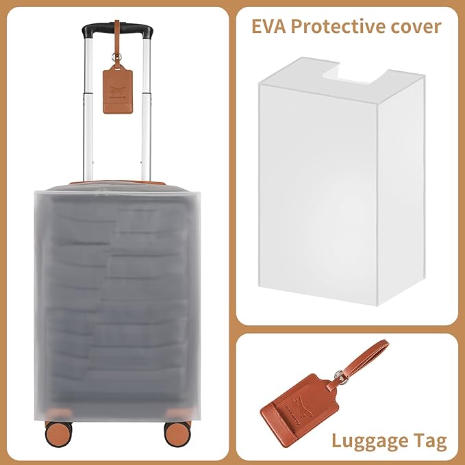 22×14×9 Airline Approved Carry On Expandable Luggage - Image 2
