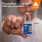 Forge Dual-Opening: Key or Combination Access Lock, TSA Approved Locks - Image 4