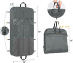 Zilink Upgraded Garment Bags for Travel Hanging Fur Coat Storage Bag Suit Bags - Image 5
