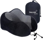 Travel Pillow, Best Memory Foam Neck Pillow Head Support Soft Pillow by TALLGONeckPillowAlwaysHere