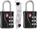ZHEGE TSA Locks for Luggage, 3 Digit Luggage Lock by ZHEGE