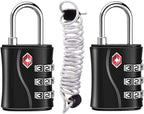 ZHEGE TSA Locks for Luggage, 3 Digit Luggage Lock by ZHEGE