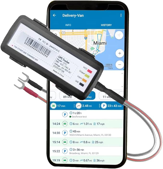 GPS7000-4G Hidden GPS Tracker for Vehicles | 30 Days of Service Included | Easy by GPS7000