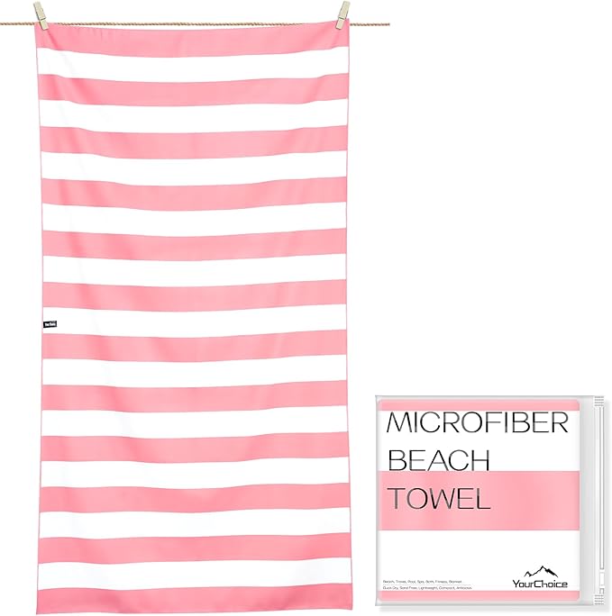 Your Choice Microfiber Quick Dry Sand-Free Beach Towel by YourChoice