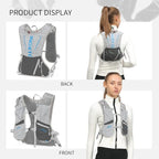 Running Hydration Vest for Men Women Water Backpack for Running 3L Running - Image 6