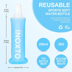 INOXTO Soft Flask, Collapsible Soft Water Bottles - Image 3