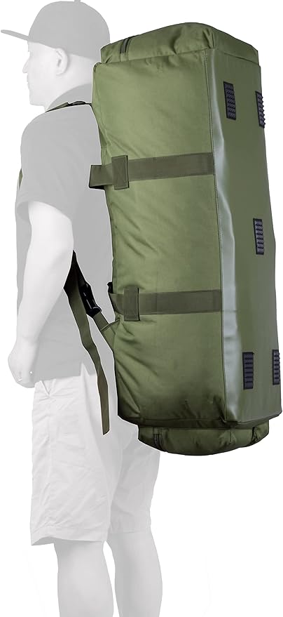 Large Military Duffle Bag Tactical Gear Load Out Bag Deployment Cargo Bag - Image 6