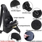 Waterproof Sling Bags Mens Shoulder Crossbody Backpack - Image 4