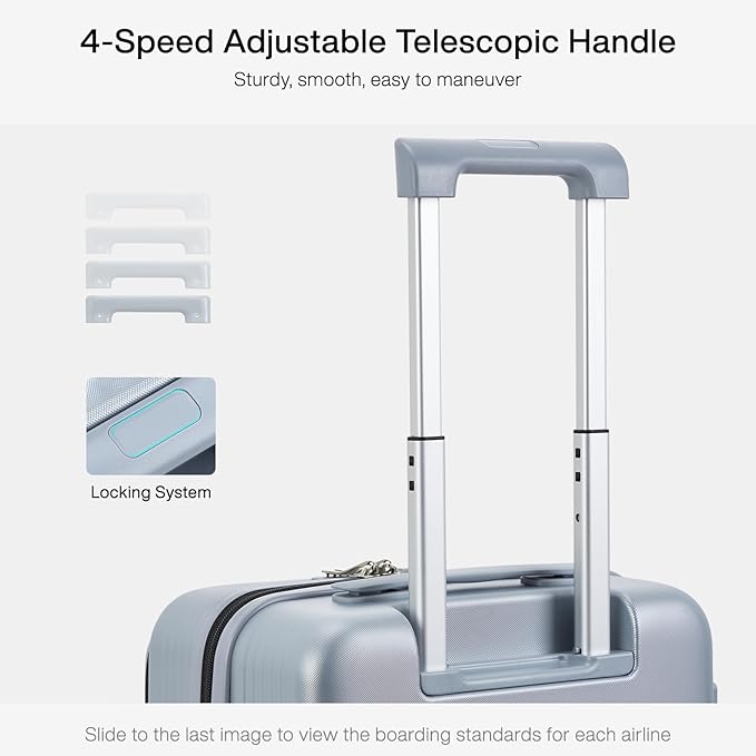Hanke Grace Carry On Luggage - Image 8