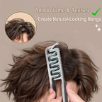 2026 Upgrade Texture Comb — Men's Fluffy Texture Hair Styling Appliances, Volume And Grooming Accessory For Women, Maximum Lift Hair Roots Volume Tool (Green x 1pc)