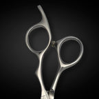 Hair Cutting Shears/Scissors Crafted from Japanese Damascus Steel - Sharp, Durable, Long-Lasting - Designed for Professional Barbers and Hairdressers (6.0 Inch Saki Dotanuki)