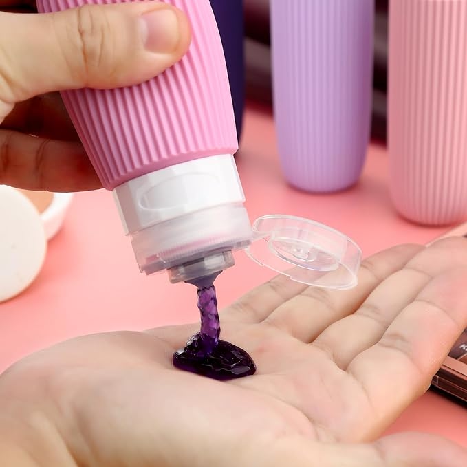 Travel Bottles for Toiletries, Tsa Approved 3oz Portable Travel Bottles - Image 3