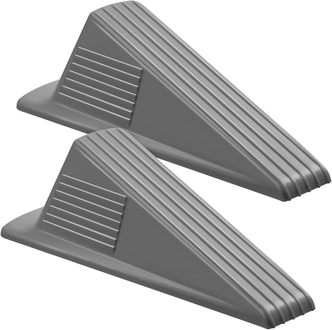 Frienda 2 Pcs Jumbo Door Stoppers Heavy Duty Door Stopper Tall up to 2inch Tall by Frienda
