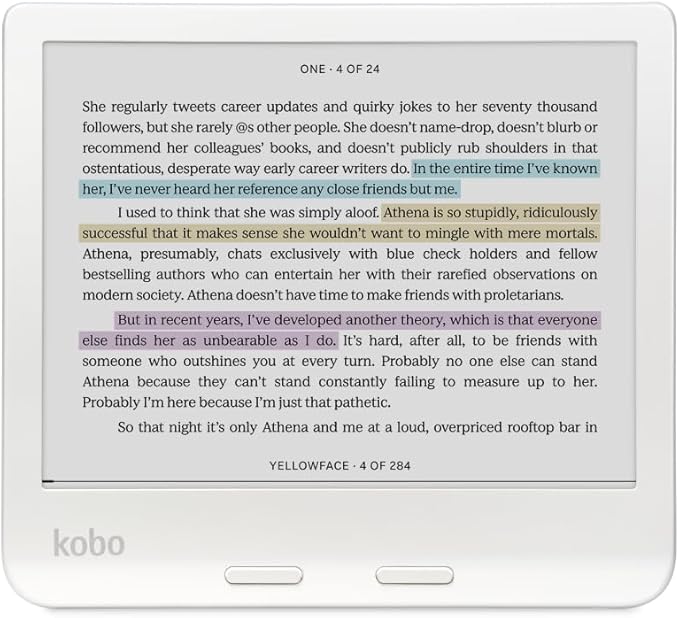 Kobo Libra Colour | eReader | 7” Glare-Free Colour E Ink Kaleido™ 3 Display | - Image 3