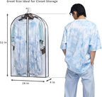 Hanging Clothes Storage with 4" Gusseted Garment Covers - Image 2