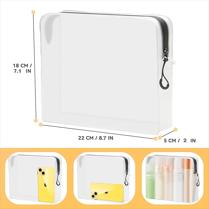 Qbily Clear Leak Proof Travel Bags - Image 7