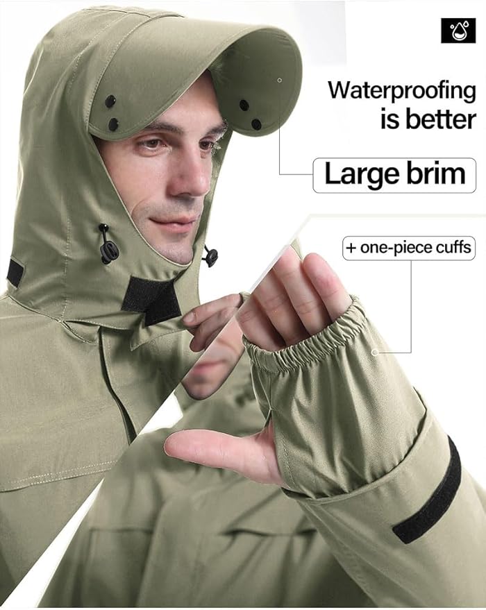 iCreek Rain Suit Waterproof Jacket - Image 4