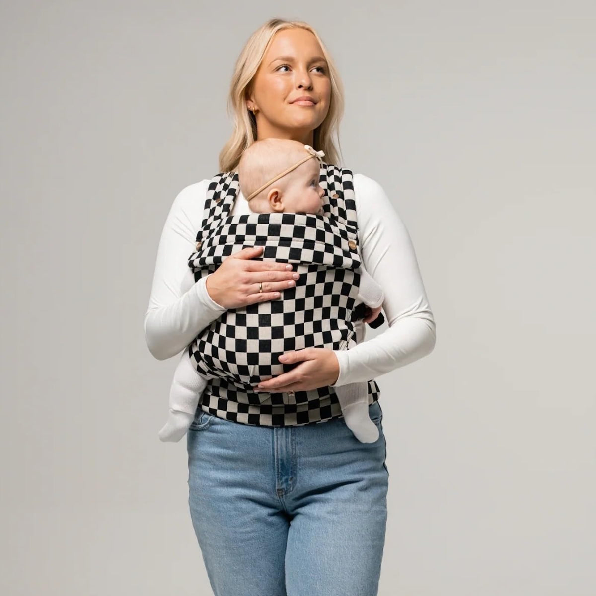 Monarch Ergonomic Baby Carrier (Ebony Check)