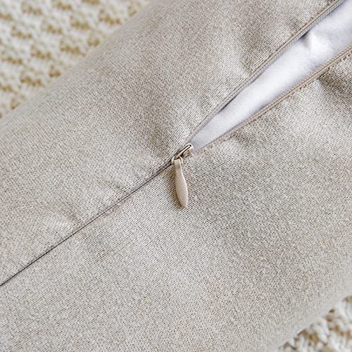 Buckwheat Neck Support Pillow Cervical Neck Cylinder Bolster Pillow (6*15 inch / Beige)