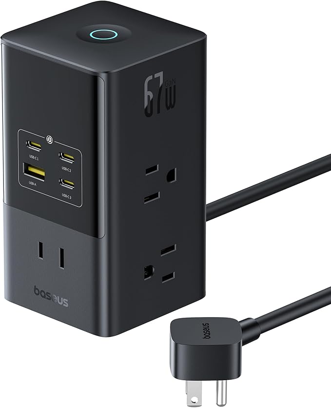 Baseus Charging Station 67W, 10-in-1 USB-C PD Fast Charging Desktop Charger by Baseus
