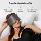 Dore & Rose Deep Sleep Mask Light Blocking, 23 Momme Mulberry Silk Eye Mask - Image 5