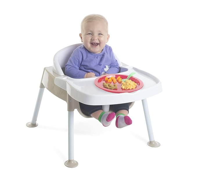 Foundations Secure Sitter 7" Feeding Chair, Stable “No Tip” Feet, 3-Point - Image 2