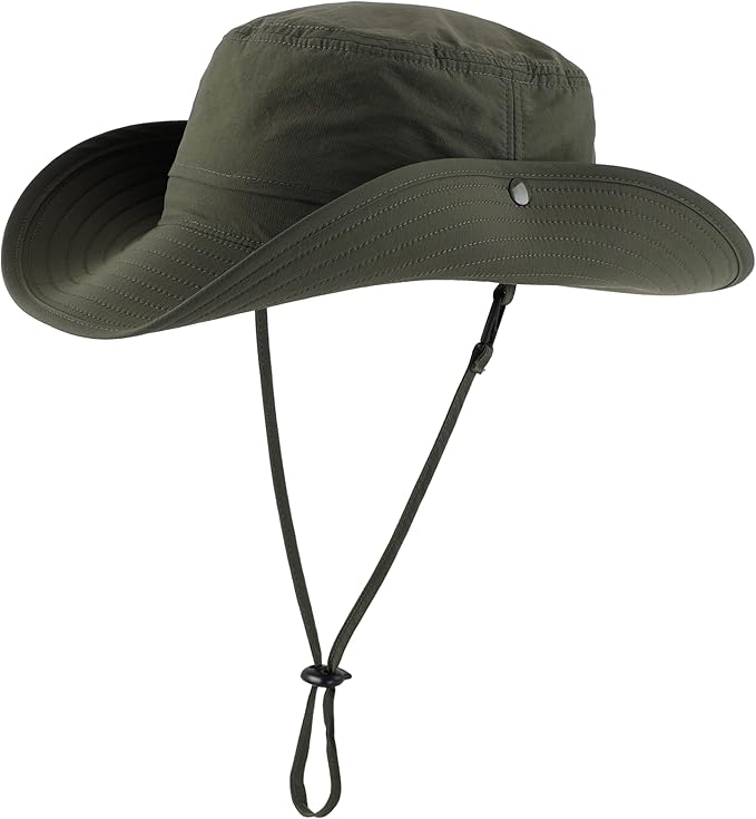 Connectyle Sun Hat for Men Women Outdoor UV Protection Safari Hat for Fishing - Image 2