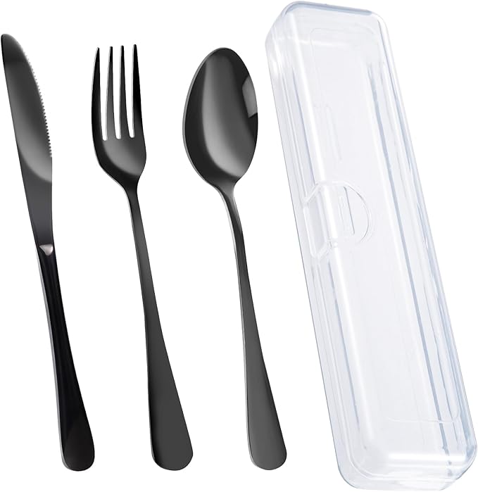 4PCS Premium Travel Utensils by lengnoyp