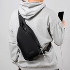 Waterproof Sling Bags Mens Shoulder Crossbody Backpack - Image 2