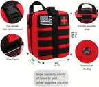 Outdoor Survival First Aid Kit Molle Pouch Survival Kit Gear Emergency Kits Bag - Image 3