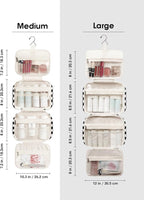 Narwey Hanging Toiletry Bag for Women Travel Makeup Bag Organizer Toiletries - Image 6