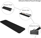 Heat Resistant Travel Mat Pouch for Hair Straighteners,Crimping Irons,Curling Wands,Flat Irons and Styling Tools