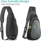 TITECOUGO Small Sling Bag, Lightweight Crossbody Backpack - Image 3