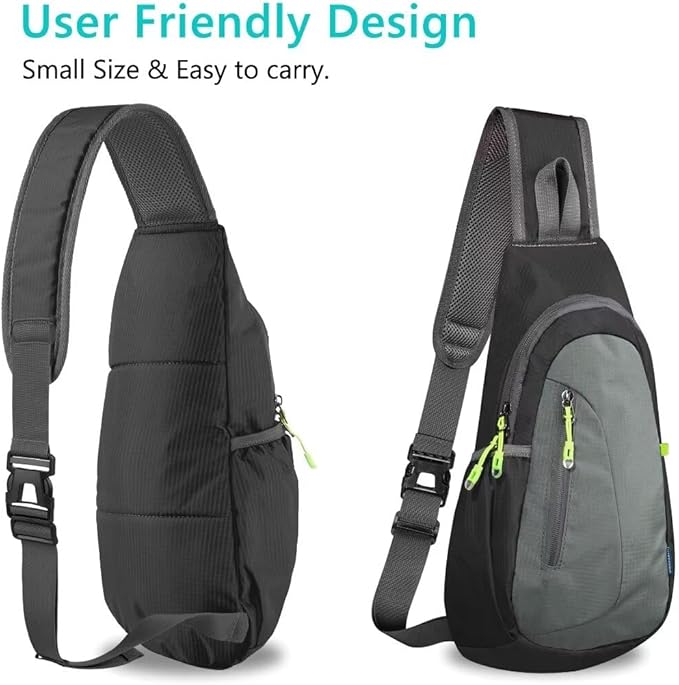 TITECOUGO Small Sling Bag, Lightweight Crossbody Backpack - Image 3