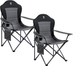 EVER ADVANCED Camping Chairs, Lawn Chairs Outdoor Sports Chairs, Folding Chair by EVERADVANCED