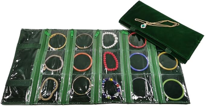 Travel Jewelry Roll Bag Portable Organizer Pouch - Image 4
