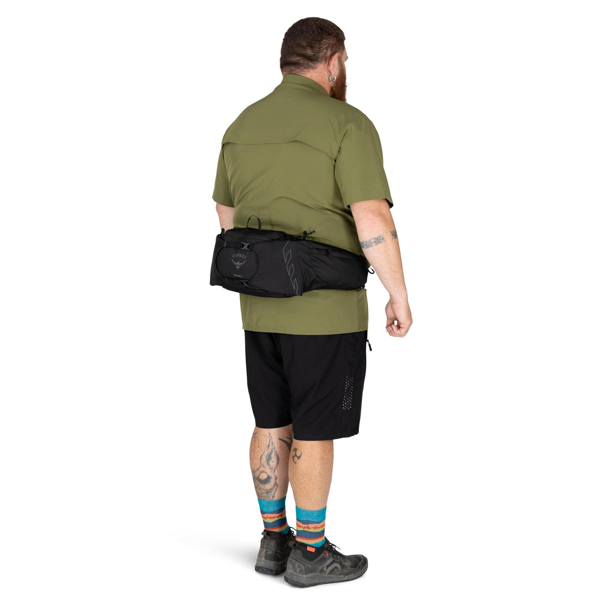 Talon 6L Men's Lumbar Hiking Waist Pack (6l (Extended Fit) / Black/Coal Grey)