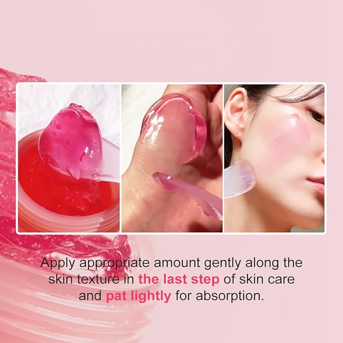 Collagen Jelly Cream,Contains Niacinamide & Freeze Dried Hydrolyzed Collagen Cream,Reduce Dullness & Fine Lines,Skin Care Face Moisturizer (3.38 fl.oz)
