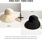 Sun Hats for Womens Wide Brim UV Protection Fishing Hats Packable Reversible - Image 9