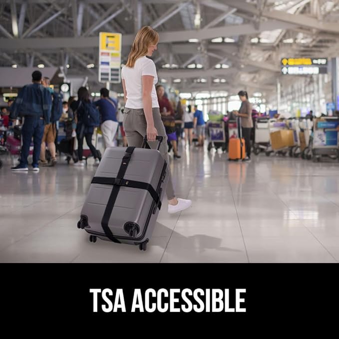 GORILLA GRIP Heavy Duty Adjustable Luggage Straps - Image 9