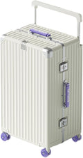 Aluminium Frame Checked-Luggage by Unknown