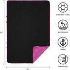 Outdoor Waterproof Blanket, Foldable Fleece Stadium Blanket - Image 3